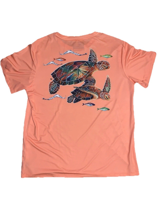 Apparel By Homerun Other - Men’s XL Fishing T-shirt Apparel By Homerun Sea Turtle UV Protection